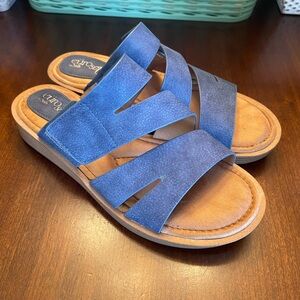 Eurosoft Women's Nadine Blue Sandals